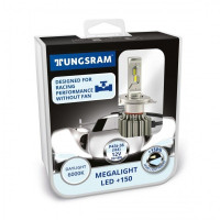 Світлодіодні лампи Tungsram Megalight LED +200 12V H4 24W 6000K Світлодіодні лампи Tungsram Megalight LED +200 12V H4 24W 6000K