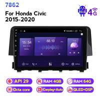 Штатна магнітола ECOBOOST FFT740Q-1138 HONDA CIVIC 2016-2018