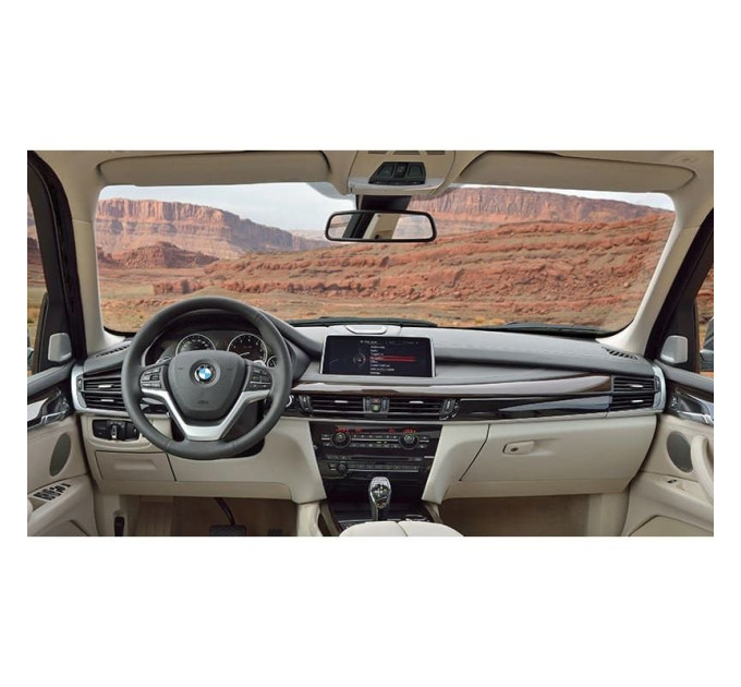 Захисне скло на монітор BMW X5 2013-2018 (F15) (гартоване) Pixsel BMW-2117-T
