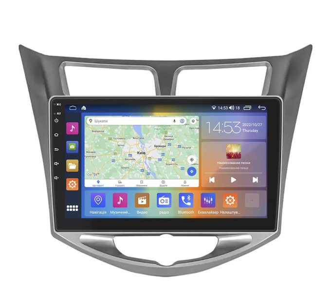 Штатна магнітола Hyundai Accent 2010-2017 Element Prime 4/64 CarPlay 4G