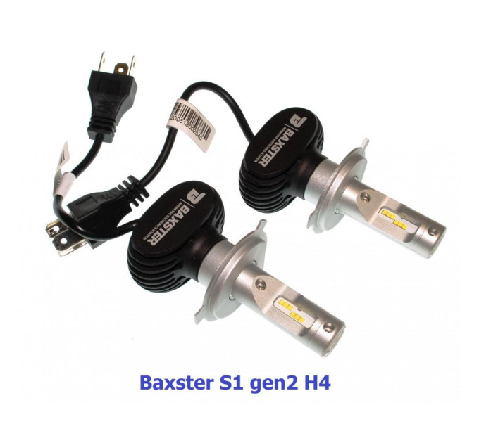 Світлодіодні лампи Baxster S1 gen2 H4 6000K