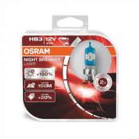Комплект галогенних ламп OSRAM Night Breaker LASER 9005NL-HCB HB3 60W 12V P20d Комплект галогенних ламп OSRAM Night Breaker LASER 9005NL-HCB HB3 60W 12V P20d