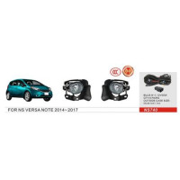 Протитуманні фари Vitol NS-740 Nissan Versa Note 2013-17 Протитуманні фари Vitol NS-740 Nissan Versa Note 2013-17