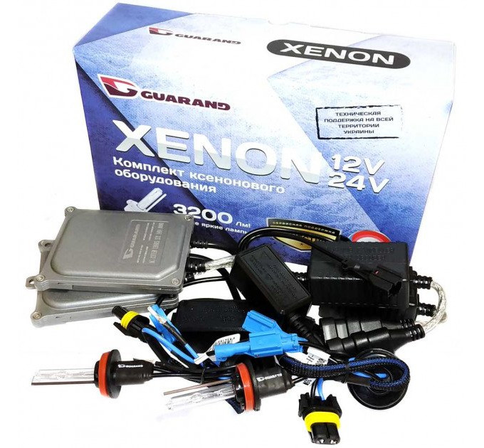 Комплект ксенону Guarand Canbus v2 H11 4300K 35W 12V (з обманкою)