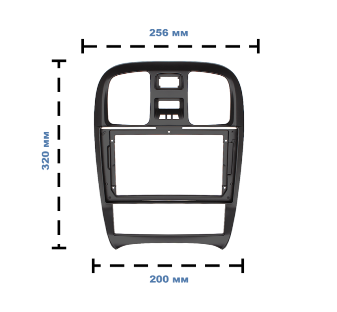 Перехідна рамка Element Hyundai Sonata 2004-2008