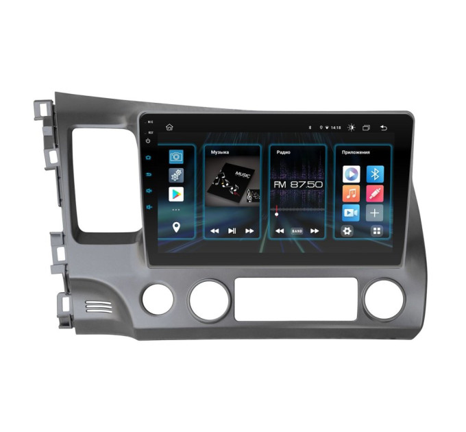 Штатна магнітола Incar DTA2-0112 для Honda Civic 2007-2011