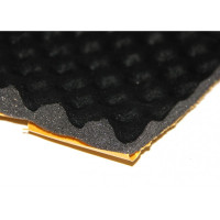 Шумоізоляція AudioSystem SW Foam Wave 15 Black PU (1,0х0,5) Шумоізоляція AudioSystem SW Foam Wave 15 Black PU (1,0х0,5)