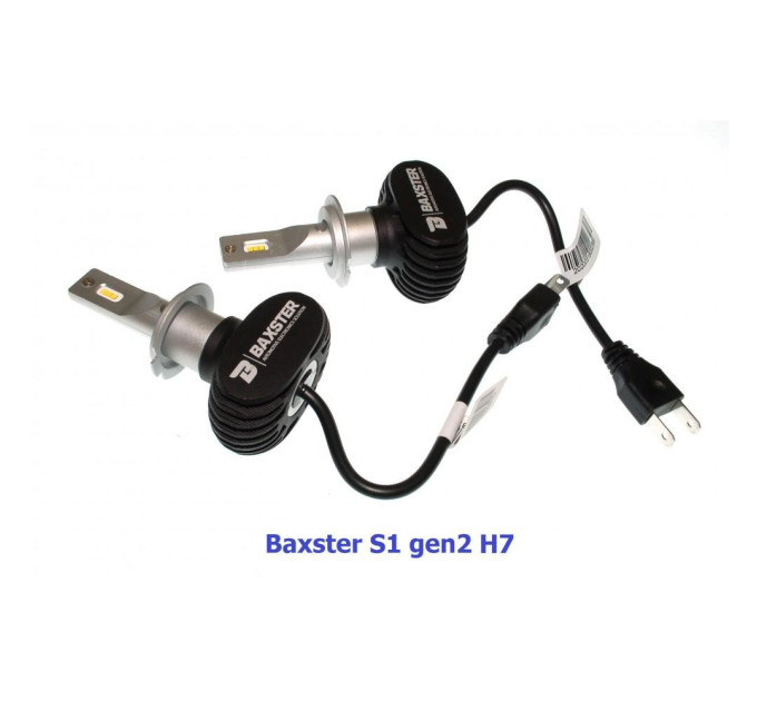 Світлодіодні лампи Baxster S1 gen2 H7 5000K