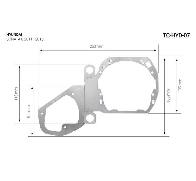 Перехідник для лінзи Infolight TC-HYD 07
