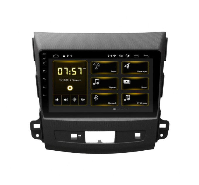 Штатна магнітола Incar DTA-6181 для Mitsubishi Outlander XL 2006-2012 с адаптером усилителя