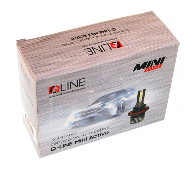 Світлодіодні лампи QLine Mini Active H11 6000K