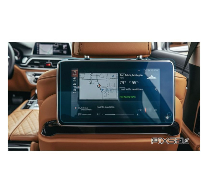 Захисне скло на монітор BMW 7 задний 2019- (G11) (матове) Pixsel BMW-4416-M