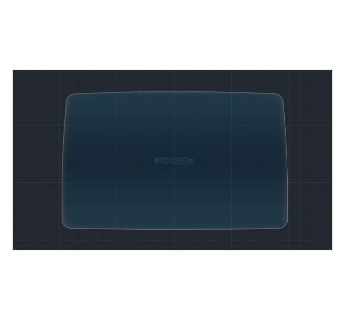 Захисне скло на монітор Mazda 3 2016-2018 (глянсове) Pixsel MZ-1265-H