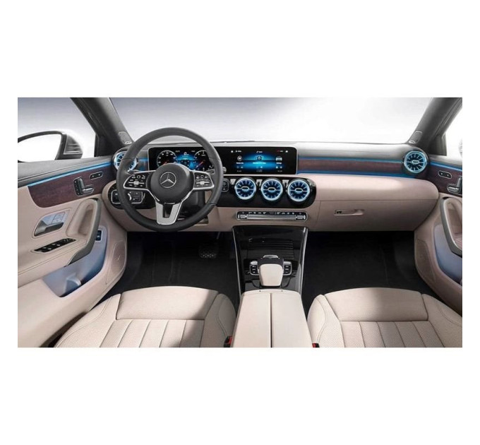 Захисне скло на монітор Mercedes A-Class цілісний 2018- (глянсове) Pixsel MB-1603-H