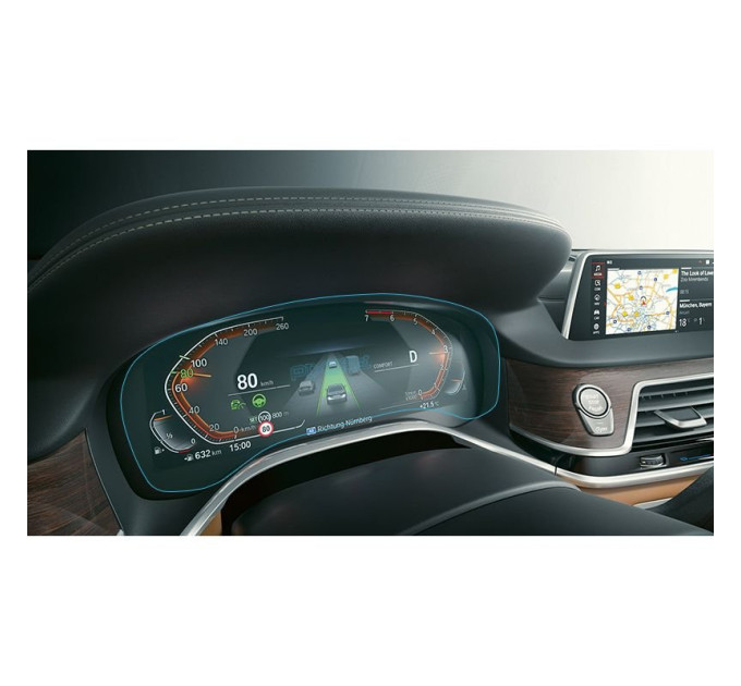 Захисне скло на панель приладів BMW 7 / 7M 2019- (G11) (глянсове) Pixsel BMW-4223-H