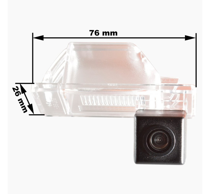 Камера заднього огляду Prime-X CA-9563 Nissan