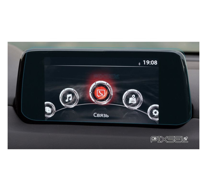 Захисне скло на монітор Mazda CX-5 2018-2019 (гартоване) Pixsel MZ-3270-T
