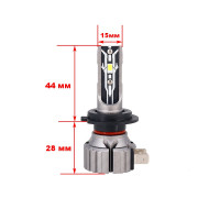 Світлодіодні лампи Cyclone LED H7 6000K type 32
