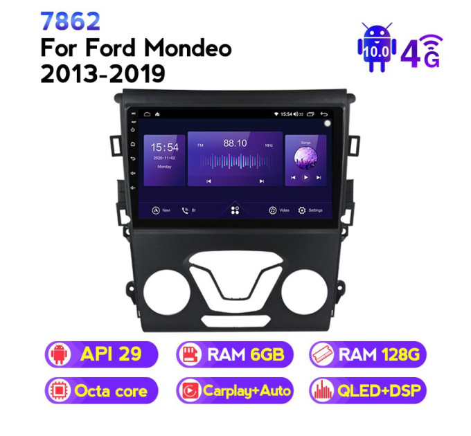 Штатна магнітола ECOBOOST FFT760Q-1329 FORD MONDEO