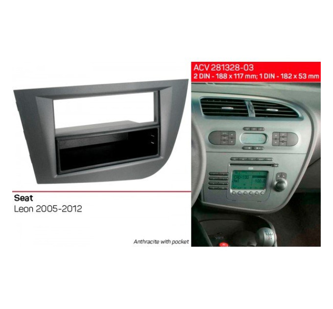Перехідна рамка Seat Leon ACV 281328-03
