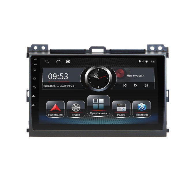 Штатна магнітола Incar PGA2-2209 для Toyota Prado 120 2002–2009
