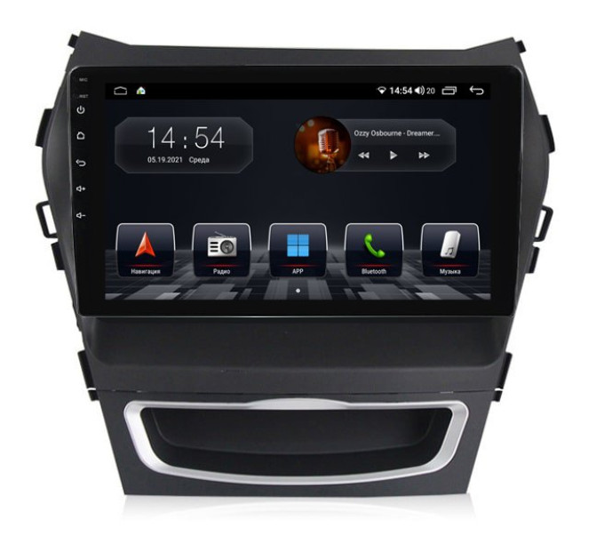 Штатна магнітола Abyss Audio QS-9216 для Hyundai Santa Fe / IX45 2013-2017