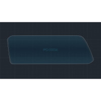 Захисне скло на монітор Mazda CX30 2018- (гартоване) Pixsel MZ-1486-T