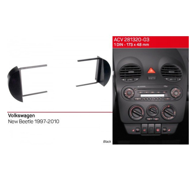 Перехідна рамка Volkswagen New Beetle ACV 281320-03