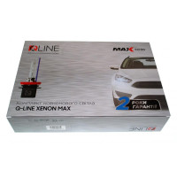 Комплект біксенона QLine Max Light Н4 H/L 5500К Комплект біксенона QLine Max Light Н4 H/L 5500К