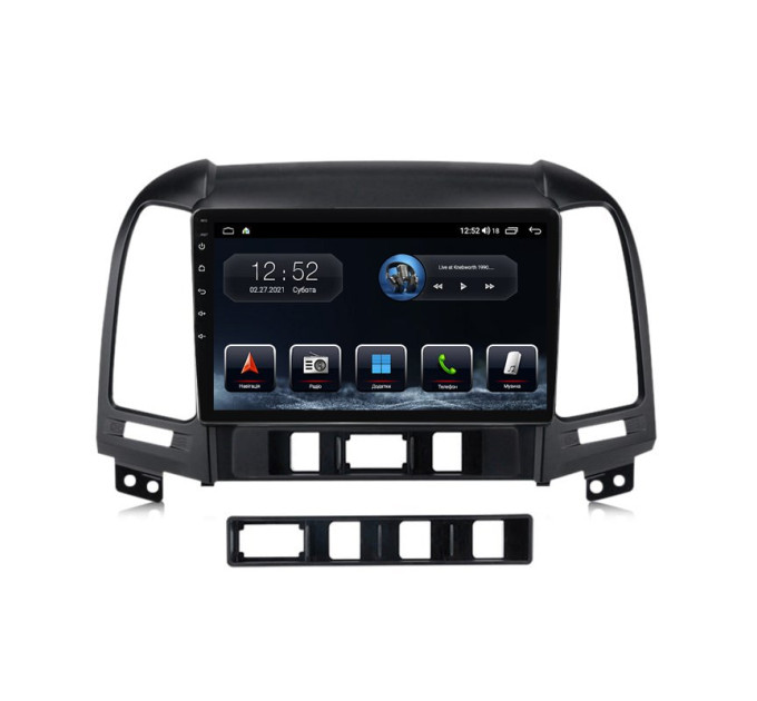 Штатна магнітола Abyss Audio MP-9220 для Hyundai Santa Fe 2006-2012