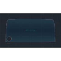 Захисне скло на монітор Honda CR-V 2020- (матове) Pixsel HN-1679-M