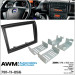 Перехідна рамка Citroen Jumper, Peugeot Boxer, Fiat Ducato AWM 781-11-056