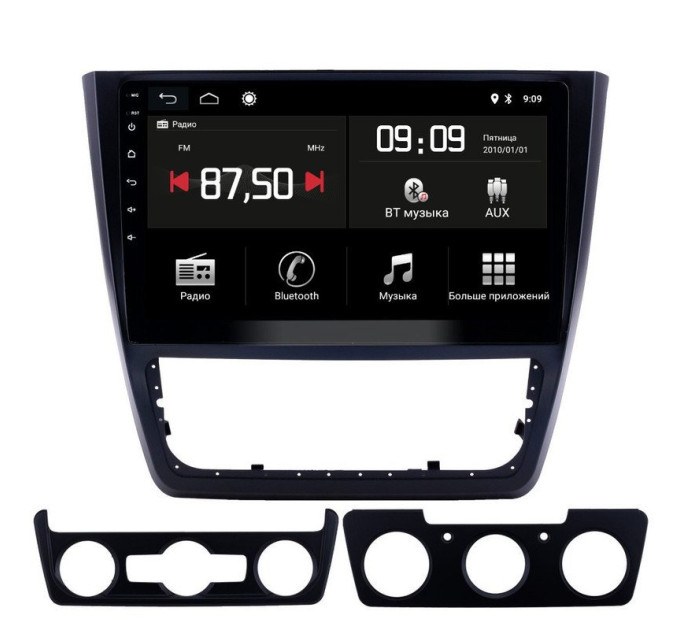 Штатна магнітола Torssen Skoda Yeti Climate MQG10232 4G