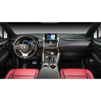 Захисне скло на монітор Lexus NX 2014-2016 (глянсове) Pixsel LE-1197-H