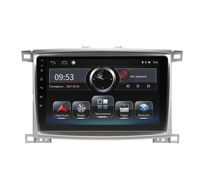 Штатна магнітола Incar PGA2-2325 для Toyota Land Cruiser 100 2003-2008