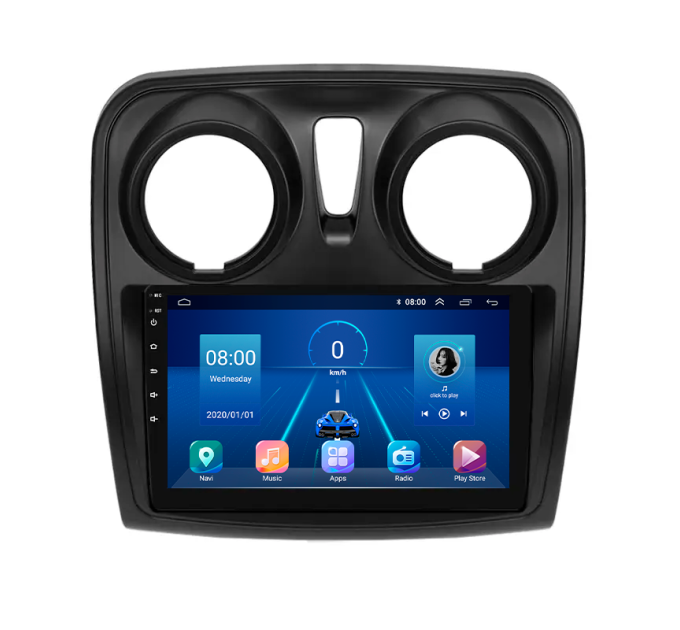 Штатна магнітола Dacia Lodgy 2012-2017 Element 6/128 4G CarPlay