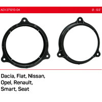 Проставки під динаміки ACV 271210-04 для автомобілів Dacia, Fiat, Nissan, Opel, Renault, Smart, Seat