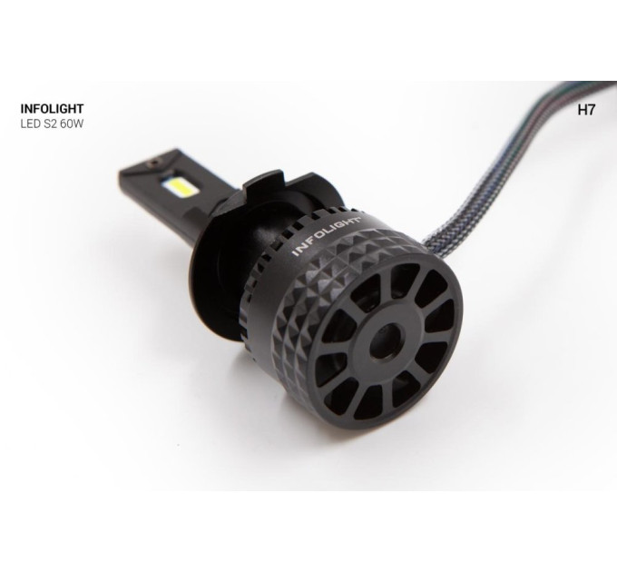 Світлодіодні лампи Infolight S2 H7 60W