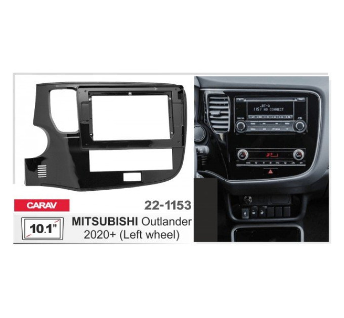 Перехідна рамка Mitsubishi Outlander Carav 22-1153