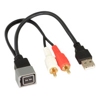 Адаптер для штатних USB / AUX-роз'ємів Nissan ACV 44-1213-003