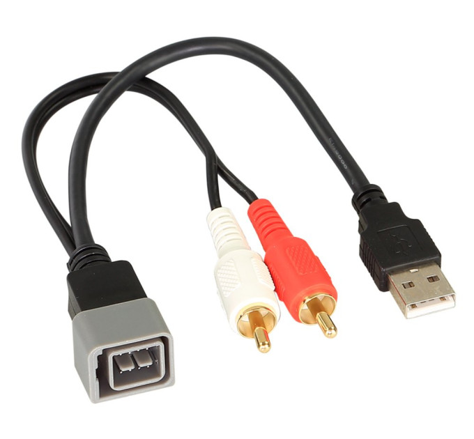 Адаптер для штатних USB / AUX-роз'ємів Nissan ACV 44-1213-003