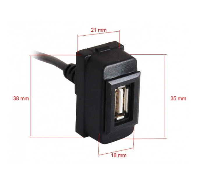 USB роз'єм Mitsubishi Carav 17-007