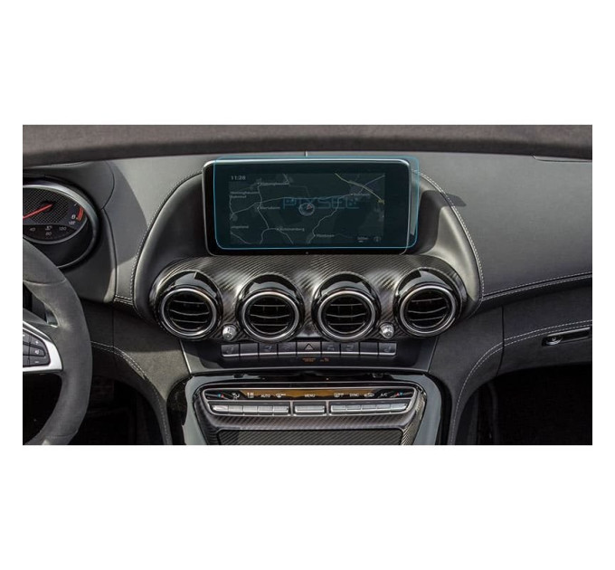 Захисне скло на монітор Mercedes AMG GT 10.3 2015-2018 (гартоване) Pixsel MB-1544-T