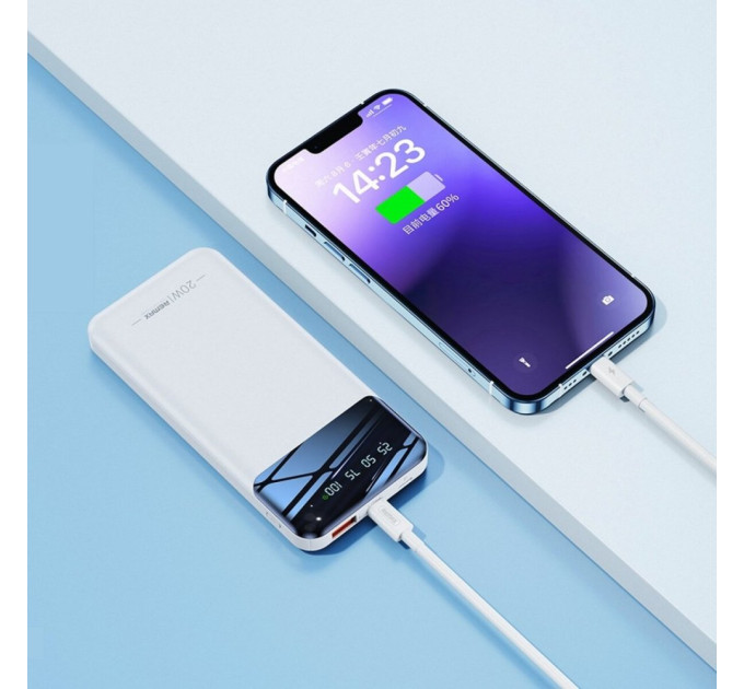 Повербанк REMAX Hunch Series RPP-502 White PD20W+QC18W 10000mAh