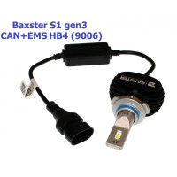 Світлодіодні лампи Baxster S1 gen3 HB4 (9006) 5000K CAN+EMS