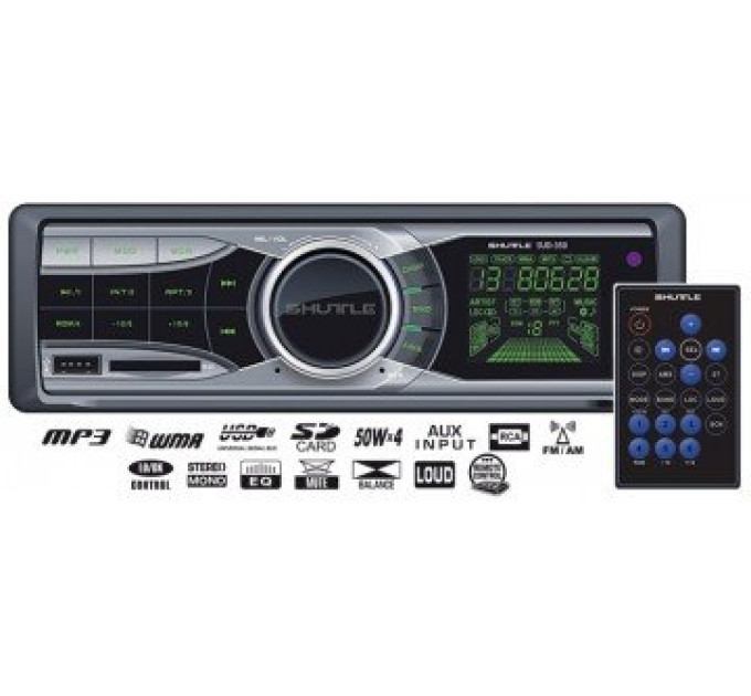 Автомагнітола Shuttle SUD-350 Black/Green