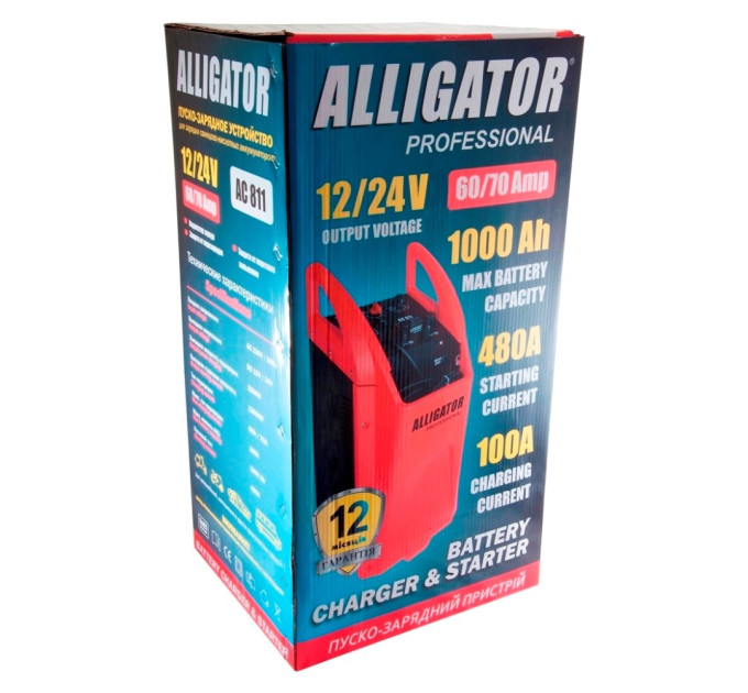 Пуско-зарядний пристрій ALLIGATOR AC811