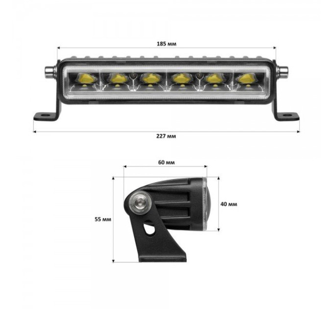 Світлодіодна фара StarLight 30watt 10-30V IP68 (lsb-30W)