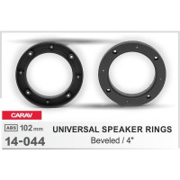 Проставки під динаміки CARAV 14-044 102 мм/4" (універсальні, скошені)