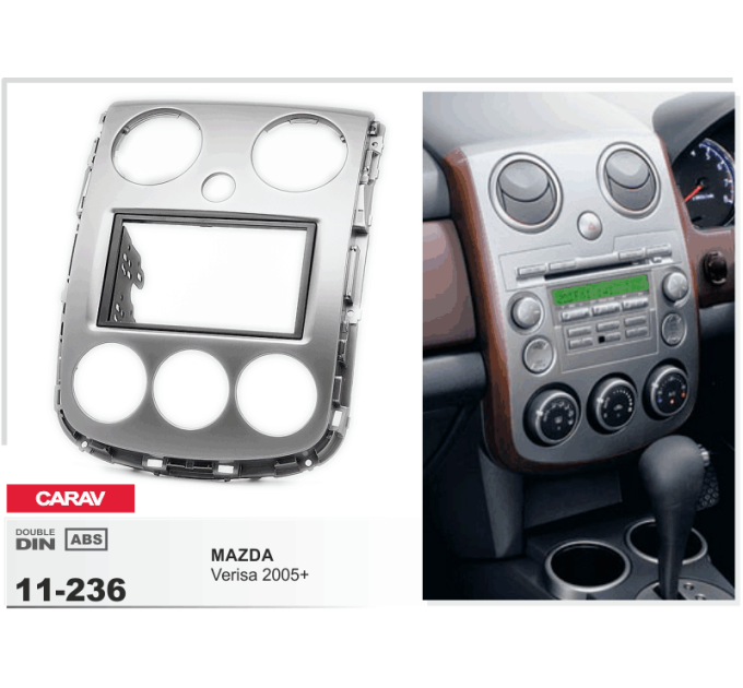 Перехідна рамка CARAV 11-236 MAZDA Verisa 2005
